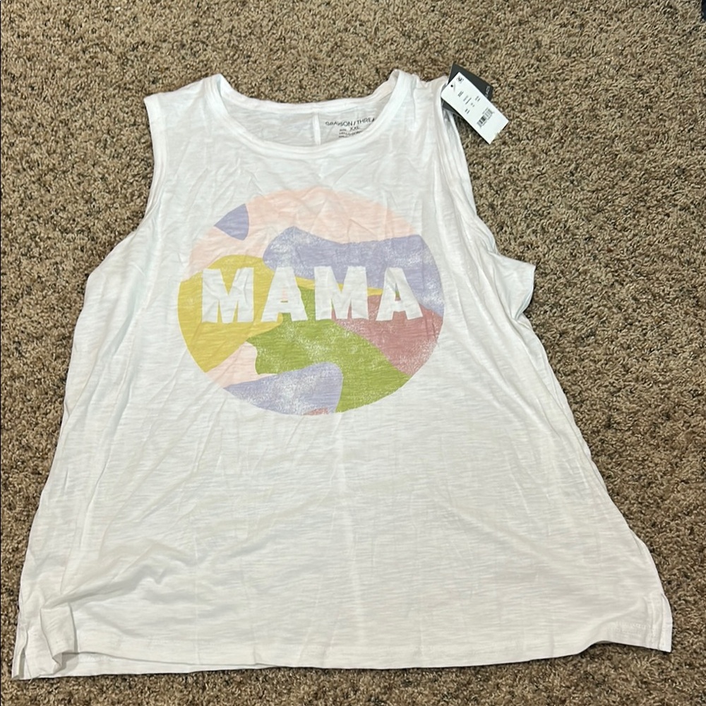 Grayson Threads White Tank with Graphic